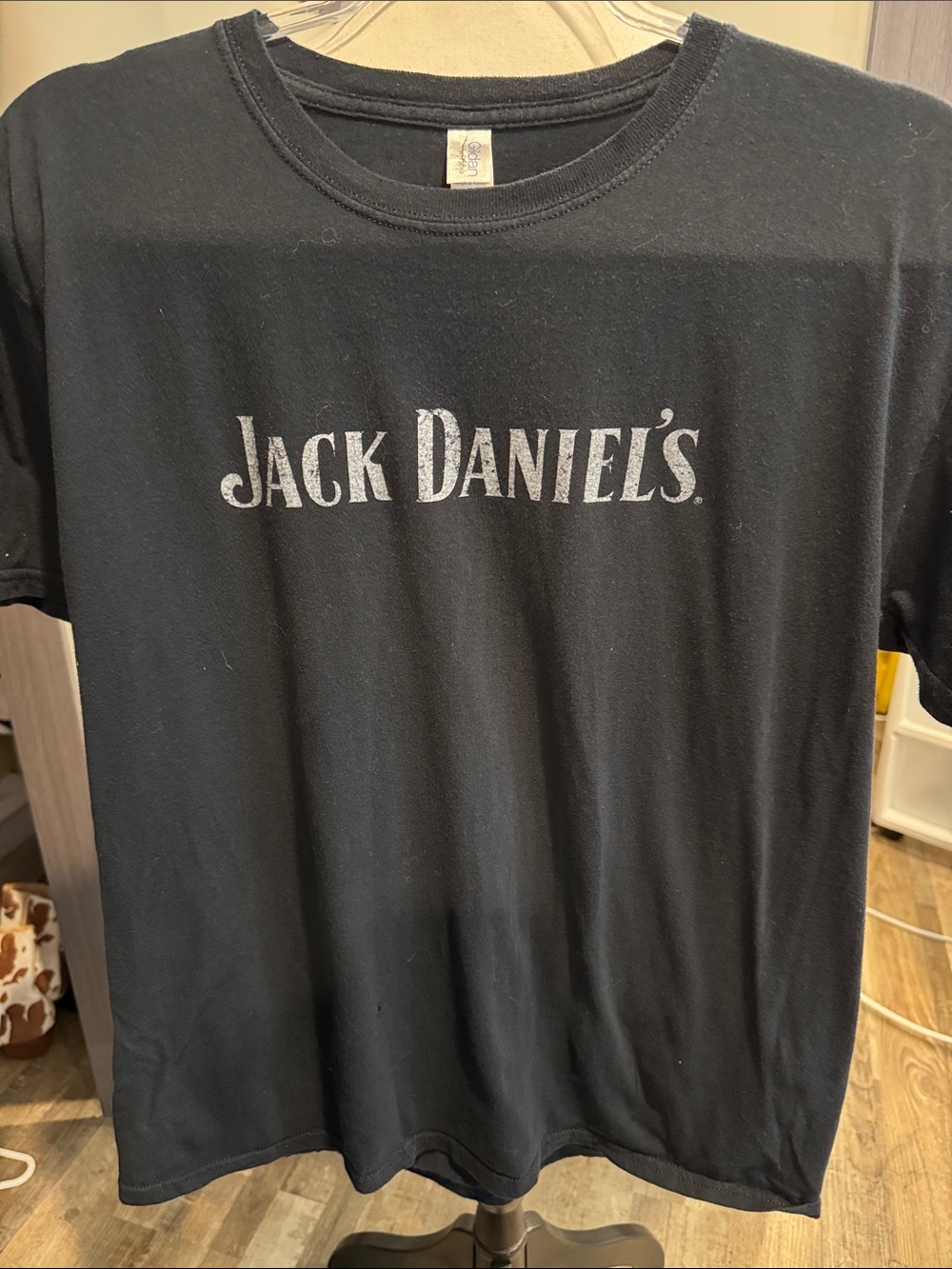 Jack Daniel’s Sidekickster T Shirt Black Front Back Graphic Tee